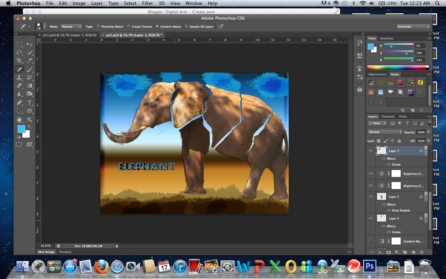 Photoshop проекты